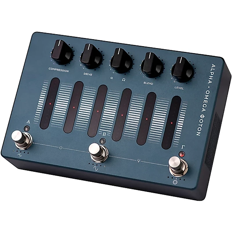 Darkglass Alpha-Omega Photon Bass Effects Pedal Blue
