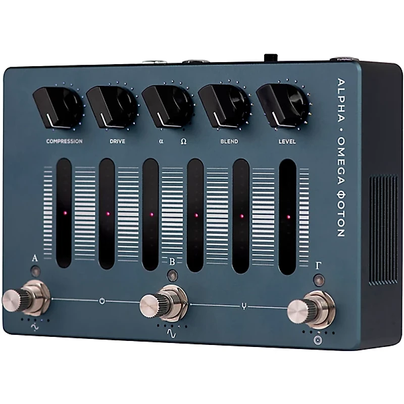 Darkglass Alpha-Omega Photon Bass Effects Pedal Blue