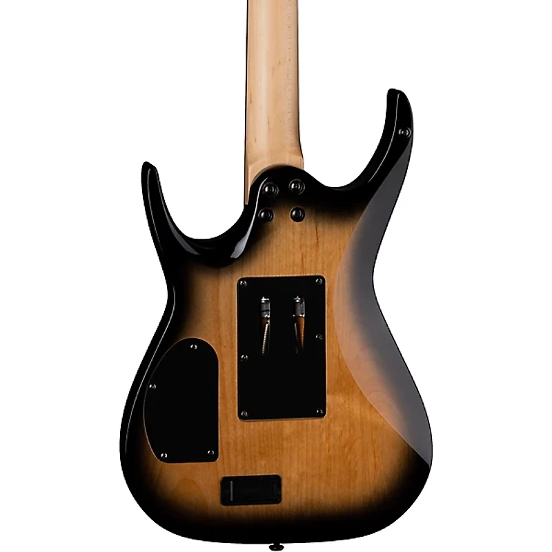 Dean Exile Select Electric Guitar Natural Black Burst