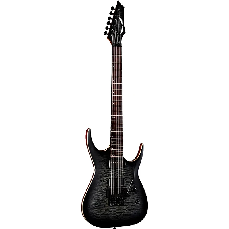 Dean Exile Select Neck-Thru Archtop Electric Guitar Satin Black Burst