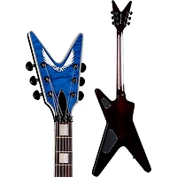 Dean ML Select 24 Quilted Top Electric Guitar Trans Blue