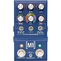 Walrus Audio Mako M1 High-Fidelity Modulation Machine Effects Pedal Blue