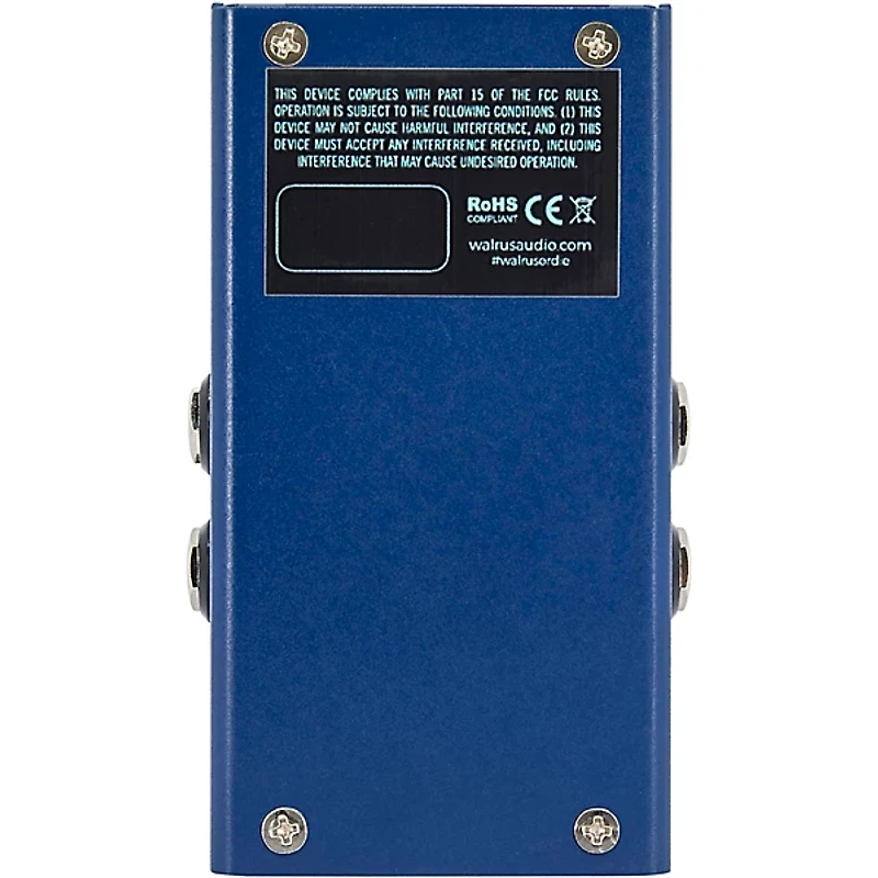 Walrus Audio Mako M1 High-Fidelity Modulation Machine Effects Pedal Blue