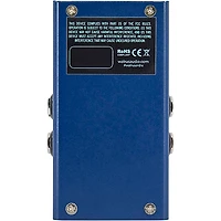 Walrus Audio Mako M1 High-Fidelity Modulation Machine Effects Pedal Blue