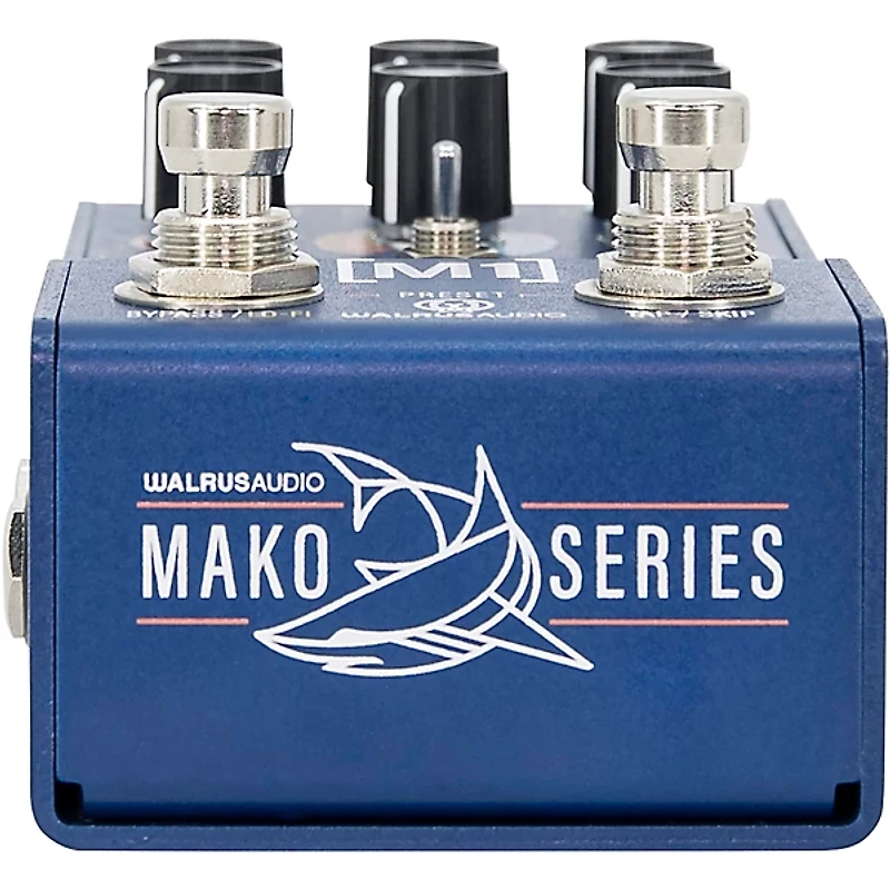 Walrus Audio Mako M1 High-Fidelity Modulation Machine Effects Pedal Blue