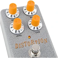 Fender Hammertone Distortion Effects Pedal Gray and Orange