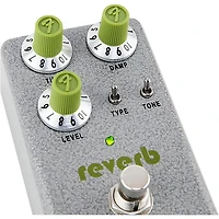 Fender Hammertone Reverb Effects Pedal Gray and Green