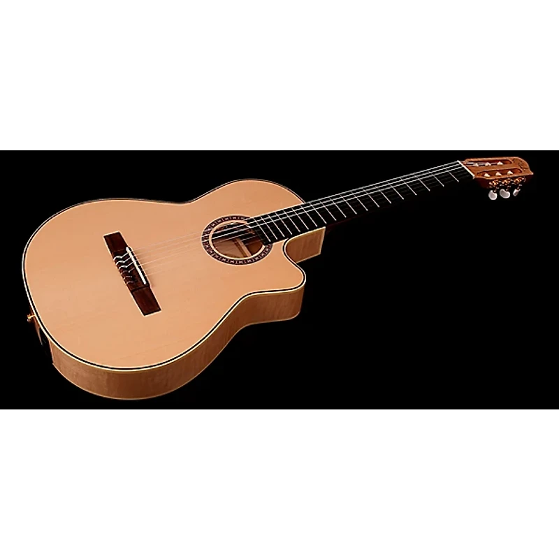 Godin Arena Concert CW EQ Classical Guitar Natural Flame Maple