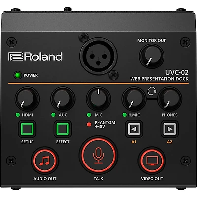 Roland UVC-02 Web Presentation Dock Black