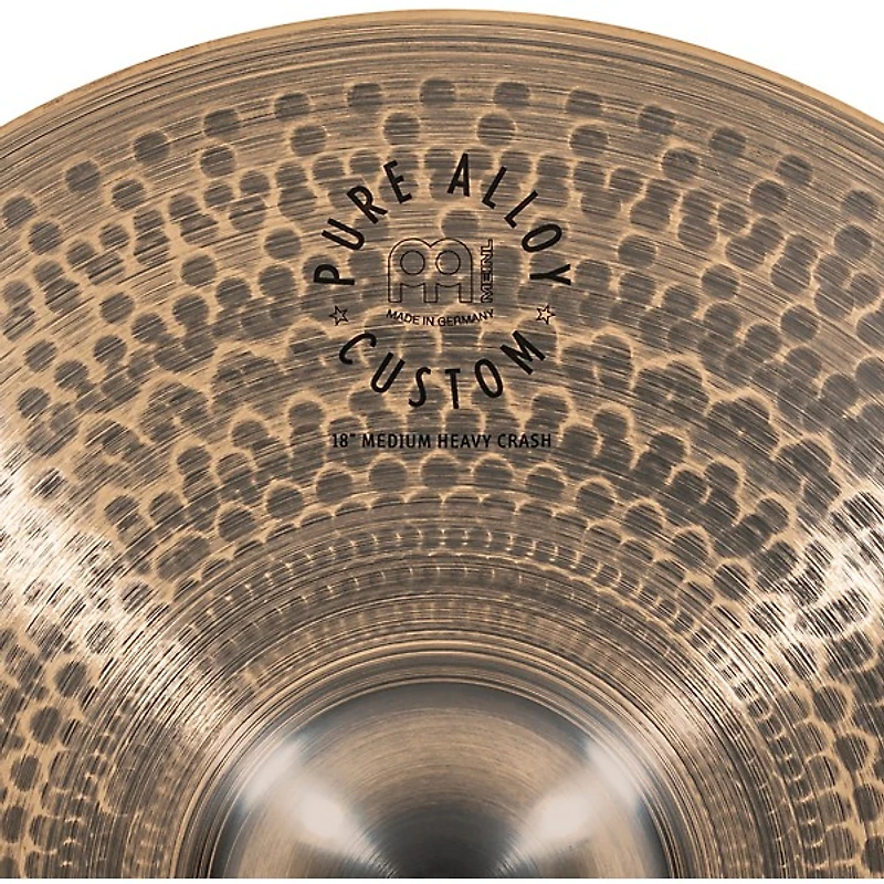 MEINL Pure Alloy Custom Medium Heavy Crash