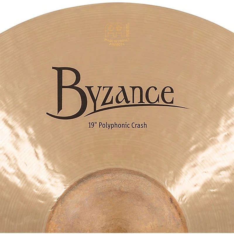 MEINL Byzance Traditional Polyphonic Crash Cymbal