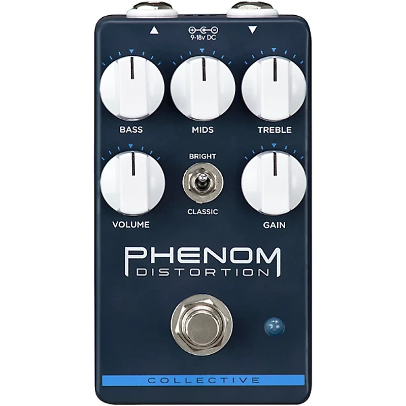 Wampler Phenom Distortion Effects Pedal Grey