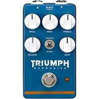 Wampler Collective Triumph Overdrive Effects Pedal Blue