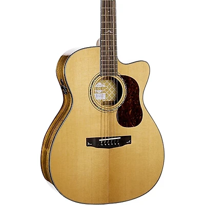 Cort Gold Series OC6 Orchestra Bocote Acoustic Electric Guitar Natural
