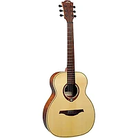 Lag Guitars Tramontane Travel Series Acoustic Guitar Spruce and Khaya Mahogany Natural