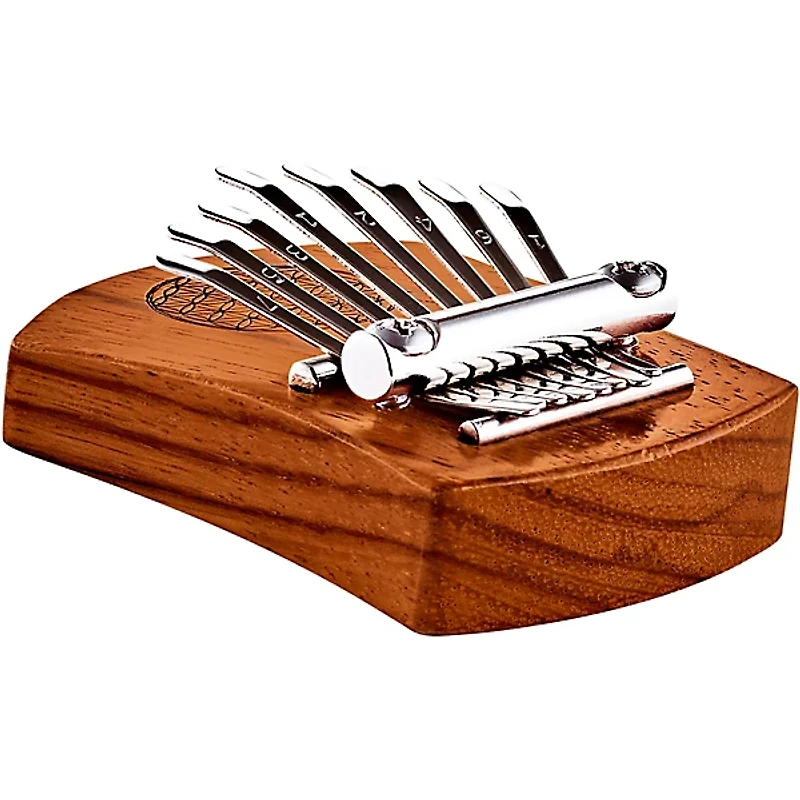 MEINL Sonic Energy 8 Note Kalimba with Flower of Life Carving