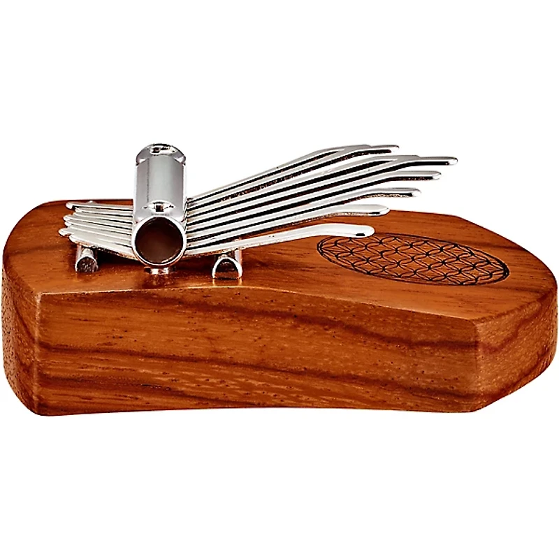 MEINL Sonic Energy 8 Note Kalimba with Flower of Life Carving