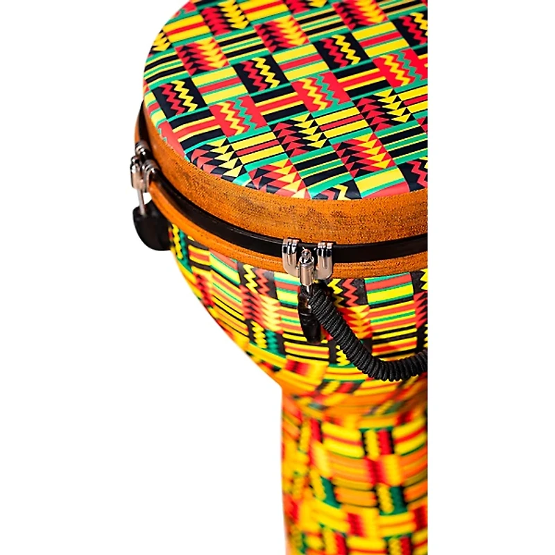 MEINL Jumbo Djembe with Matching Synthetic Designer Head 12 in. Simbra