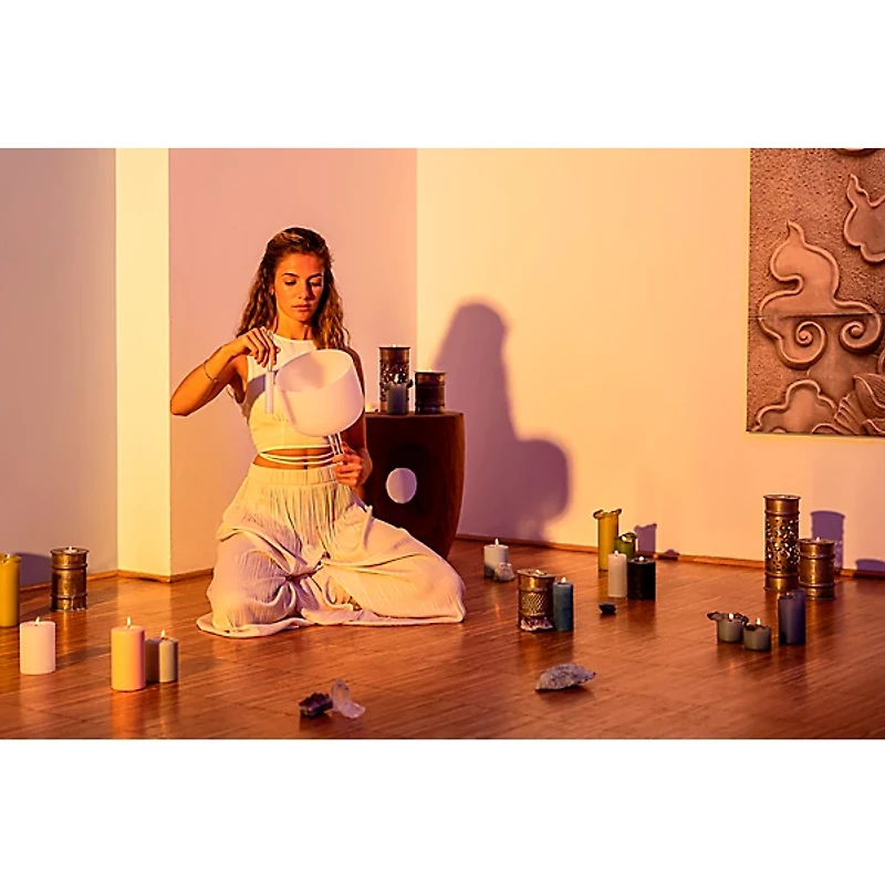 MEINL Sonic Energy Crystal Singing Bowl With Handle 8 in.