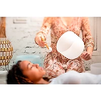 MEINL Sonic Energy Crystal Singing Bowl With Handle 8 in.