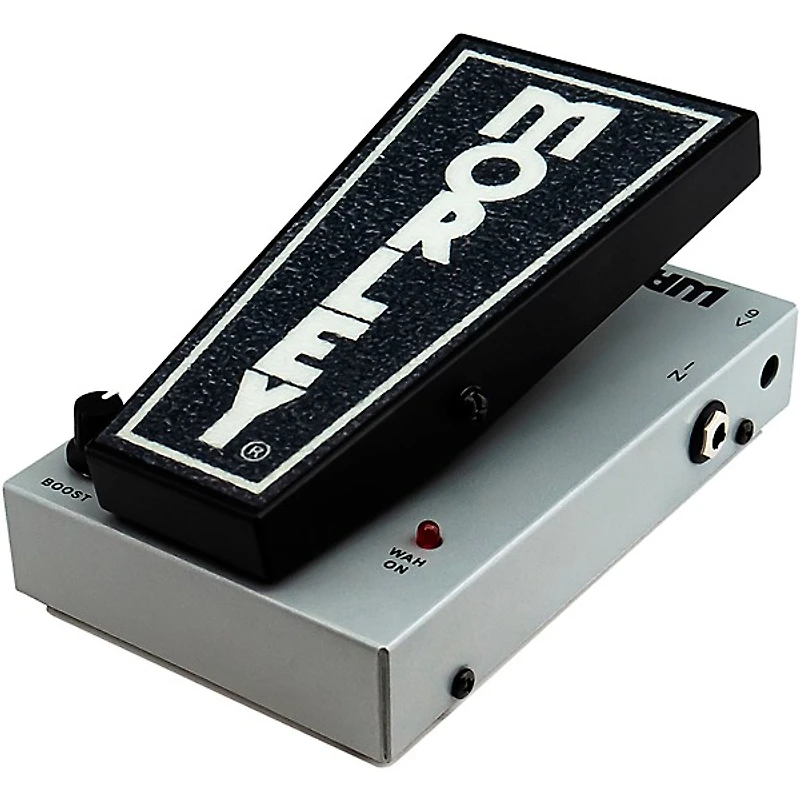 Morley 20/20 Lead Wah Boost Effects Pedal Black and Grey