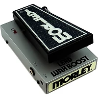 Morley 20/20 Lead Wah Boost Effects Pedal Black and Grey