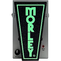 Morley 20/20 Lead Wah Boost Effects Pedal Black and Grey