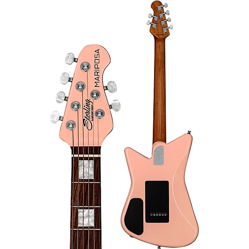 Sterling by Music Man Mariposa Electric Guitar Pueblo Pink