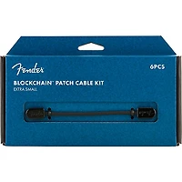 Fender Blockchain Patch Cable Kit Extra Small Black