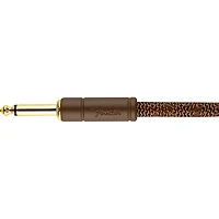 Fender Paramount Acoustic Straight to Straight Instrument Cable 10 ft. Brown