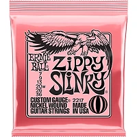 Ernie Ball 2217 Zippy Slinky Nickel Wound Electric Guitar Strings 7-36