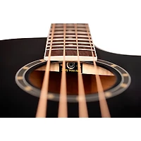 Ortega D7CE 4-String Acoustic Electric Cutaway Bass Guitar