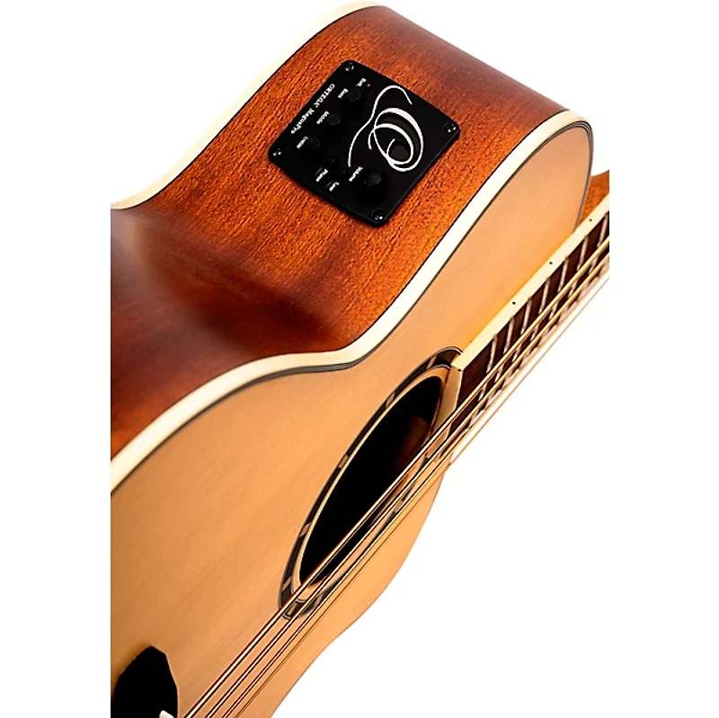 Ortega D7CE 4-String Acoustic Electric Cutaway Bass Guitar