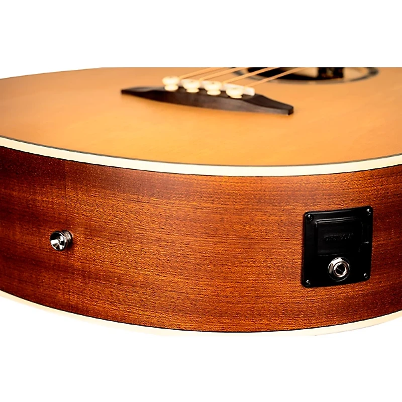 Ortega D7CE 4-String Acoustic Electric Cutaway Bass Guitar