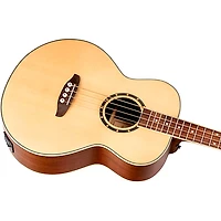Ortega D7E 4-String Acoustic/Electric Bass Guitar