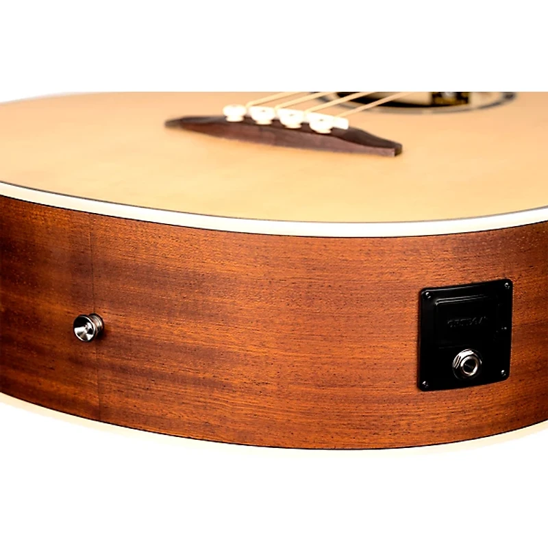 Ortega D7E 4-String Acoustic/Electric Bass Guitar