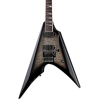 ESP LTD Arrow-1000 Quilted Maple Electric Guitar Charcoal Metallic Satin