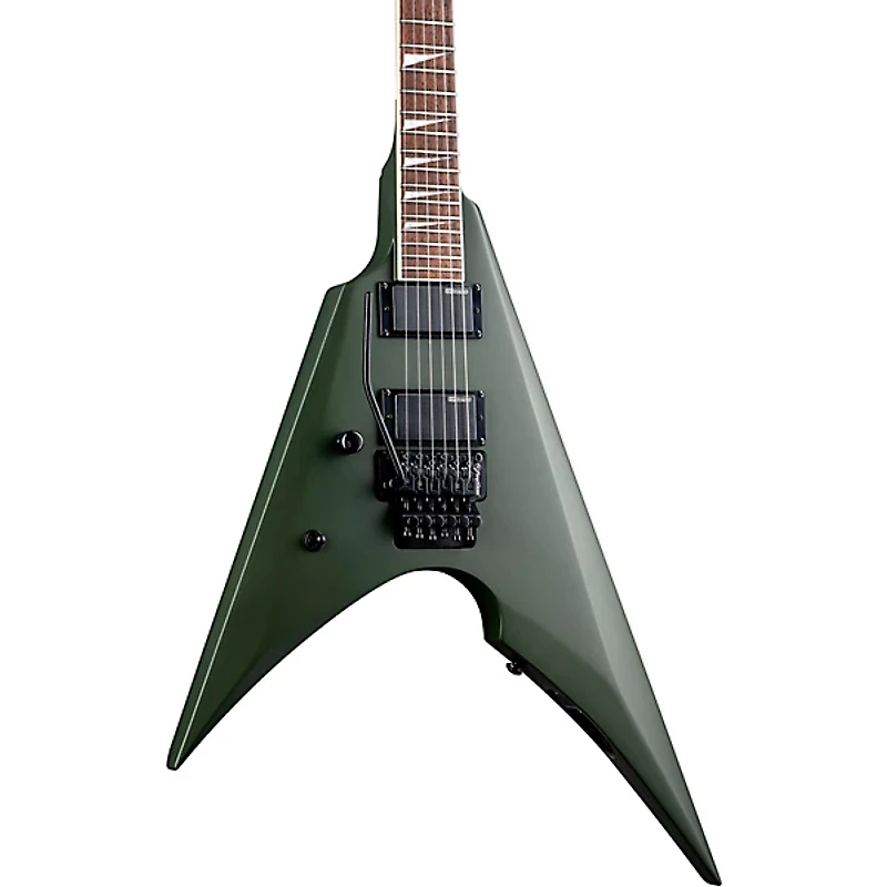 ESP LTD Arrow-200 Left-Handed Electric Guitar Military Green Satin