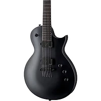 ESP LTD EC-1000 Baritone Electric Guitar Charcoal Metallic Satin