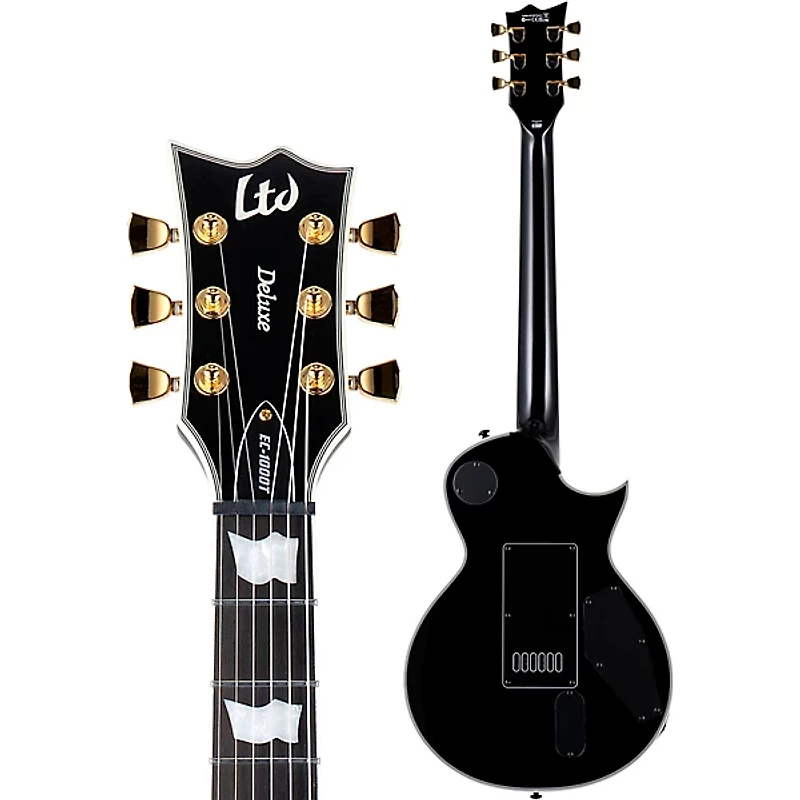 ESP LTD EC-1000T CTM EverTune Left-Handed Electric Guitar Black