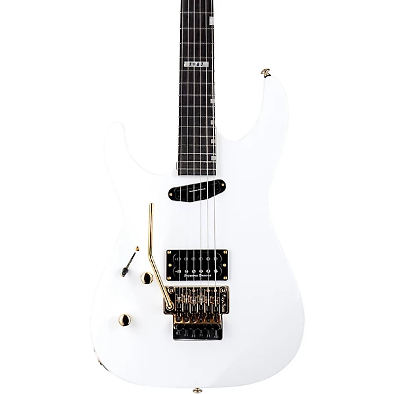 ESP LTD Mirage Deluxe '87 Left-Handed Electric Guitar Snow White
