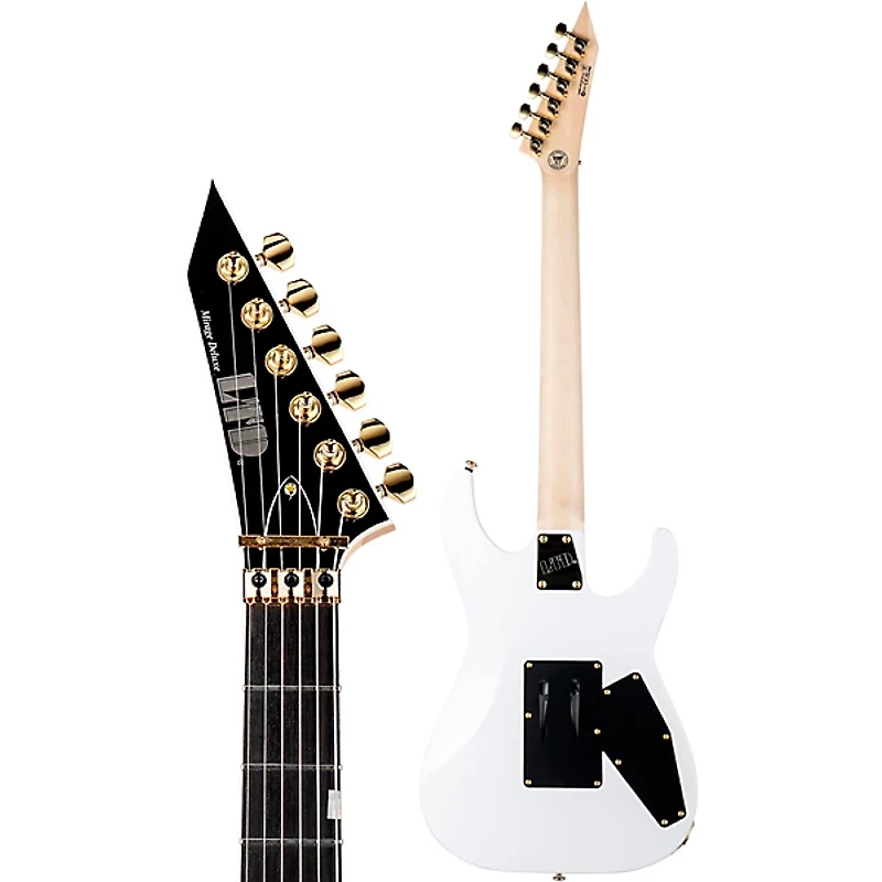 ESP LTD Mirage Deluxe '87 Left-Handed Electric Guitar Snow White