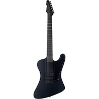 ESP LTD Phoenix-7 Baritone Black Metal Electric Guitar Black