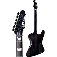 ESP LTD Phoenix-1000 Quilted Maple Left-Handed Electric Guitar See Thru Black Sunburst