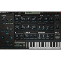 Tracktion RetroMod Digital 1 Virtual Instrument