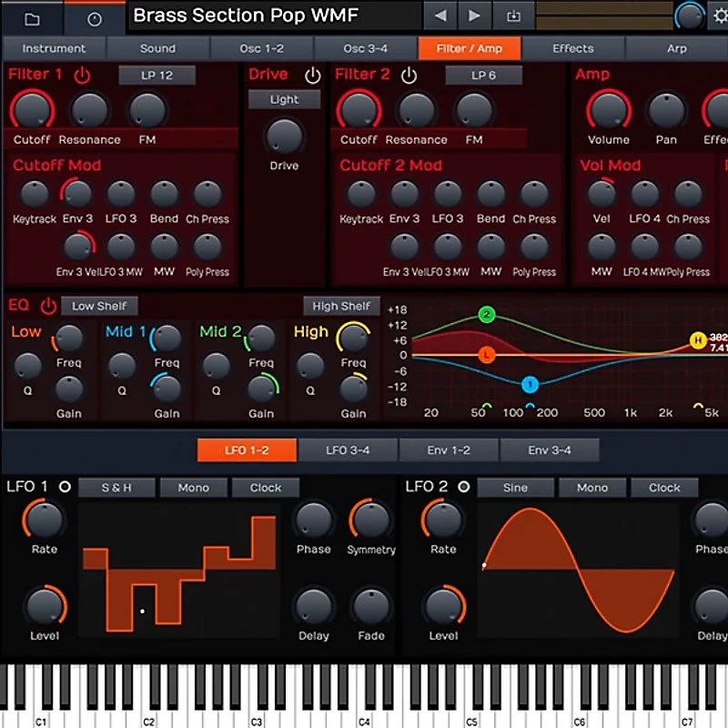Tracktion Collective Synthesizer Plug-In