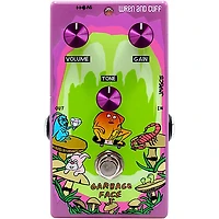 Wren And Cuff Garbage Face Jr J Mascis Signature Fuzz Effects Pedal Purple