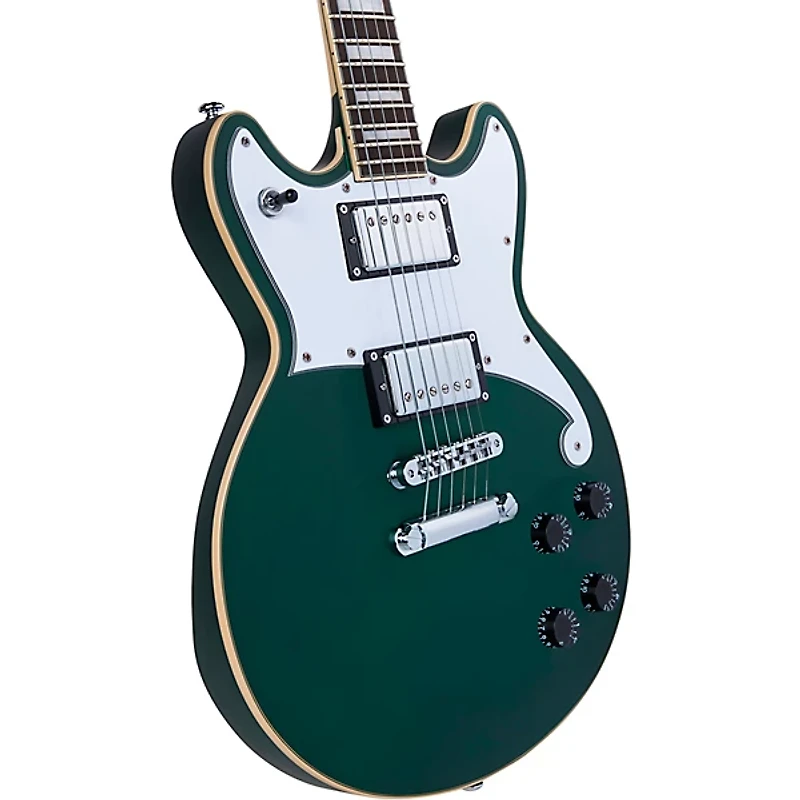 D'Angelico Premier Series Brighton Electric Guitar Sherwood Green