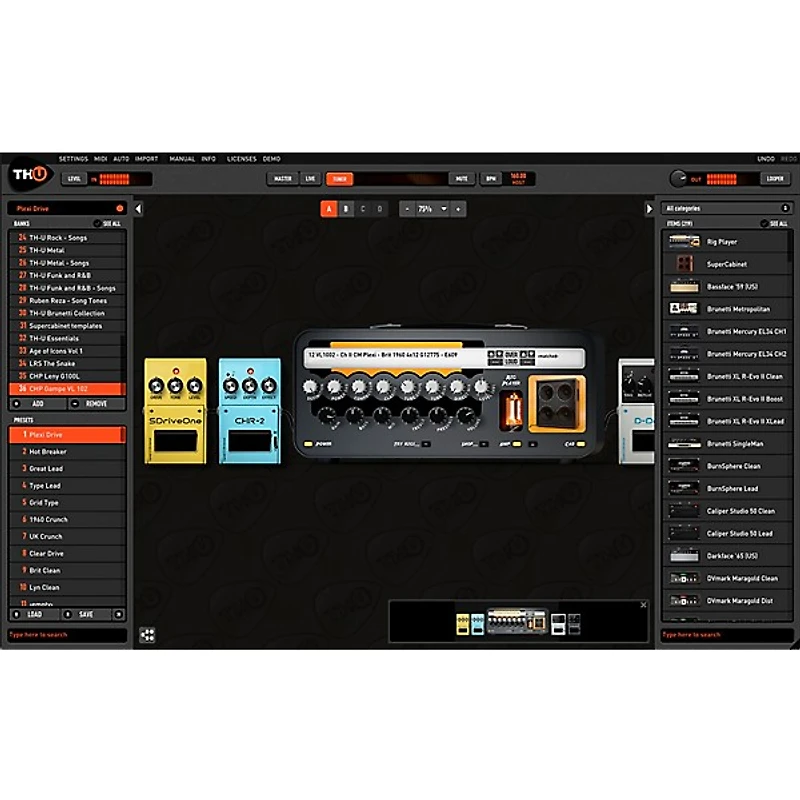 Overloud Choptones Gampe VL102 - Rig Library for TH-U