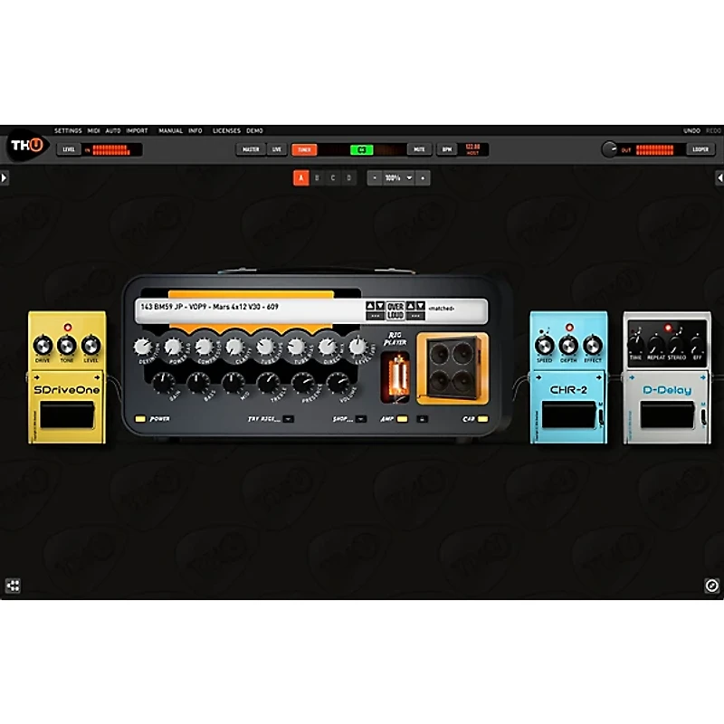 Overloud LRS The Snake - Rig Library for TH-U